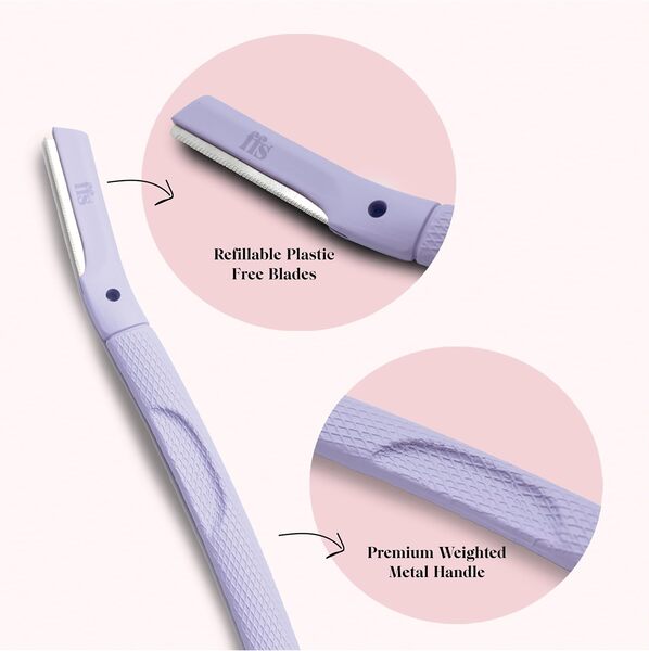FFS Beauty Dermaplaning Starter-Kit – Korallenlila