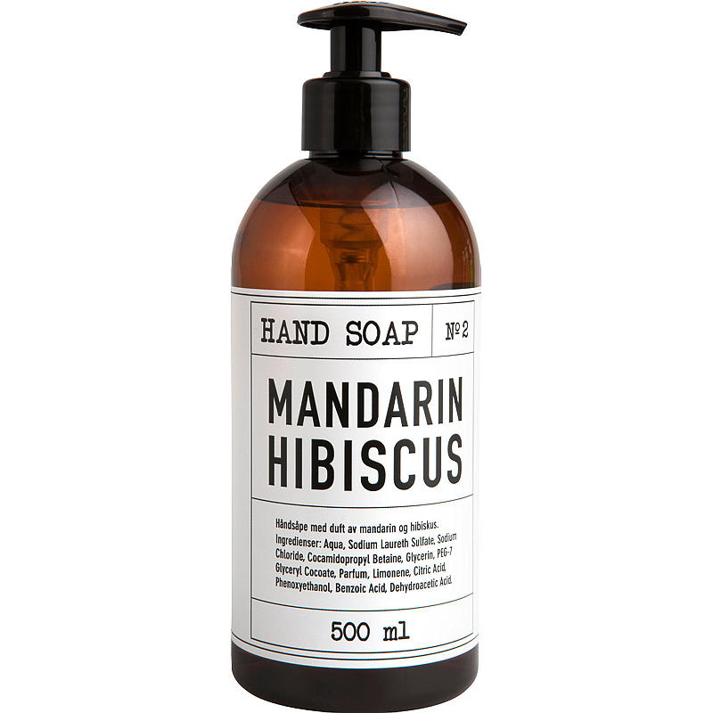 Mjuk handtvål 500 ml Mandarin/Hibiskus