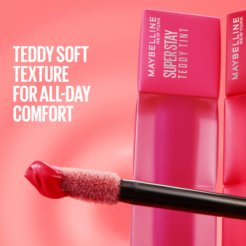 Dlhotrvajúci matný rúž MAYBELLINE NEW YORK SuperStay Teddy Tint