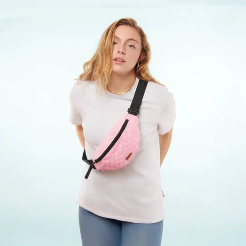 Cabaia Sac Banane Kleine Saint-Malo-Rose