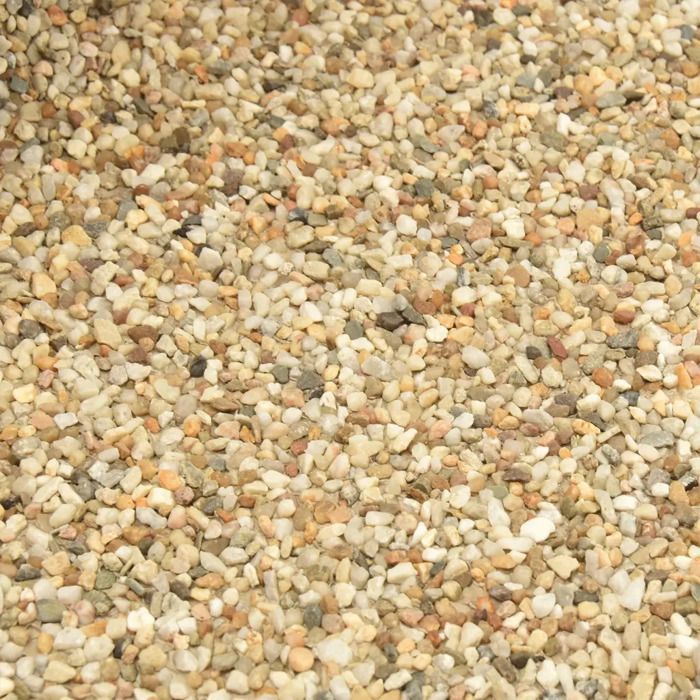 Rouleau de revêtement de pierre - vidaXL - 100x100 cm - Sable naturel - Durable - Design naturel