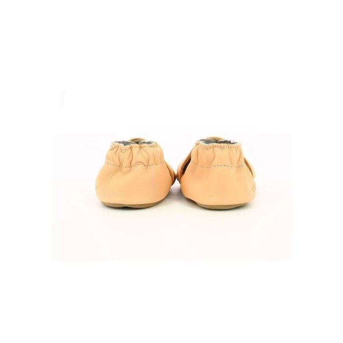 Chausson bébé - ROBEEZ - Stay Home Veg - cuir tannage végétal - Rose - Mixte