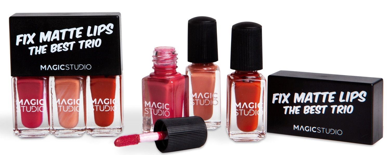 Shaky Trio Lips Fix matēta lūpu krāsa