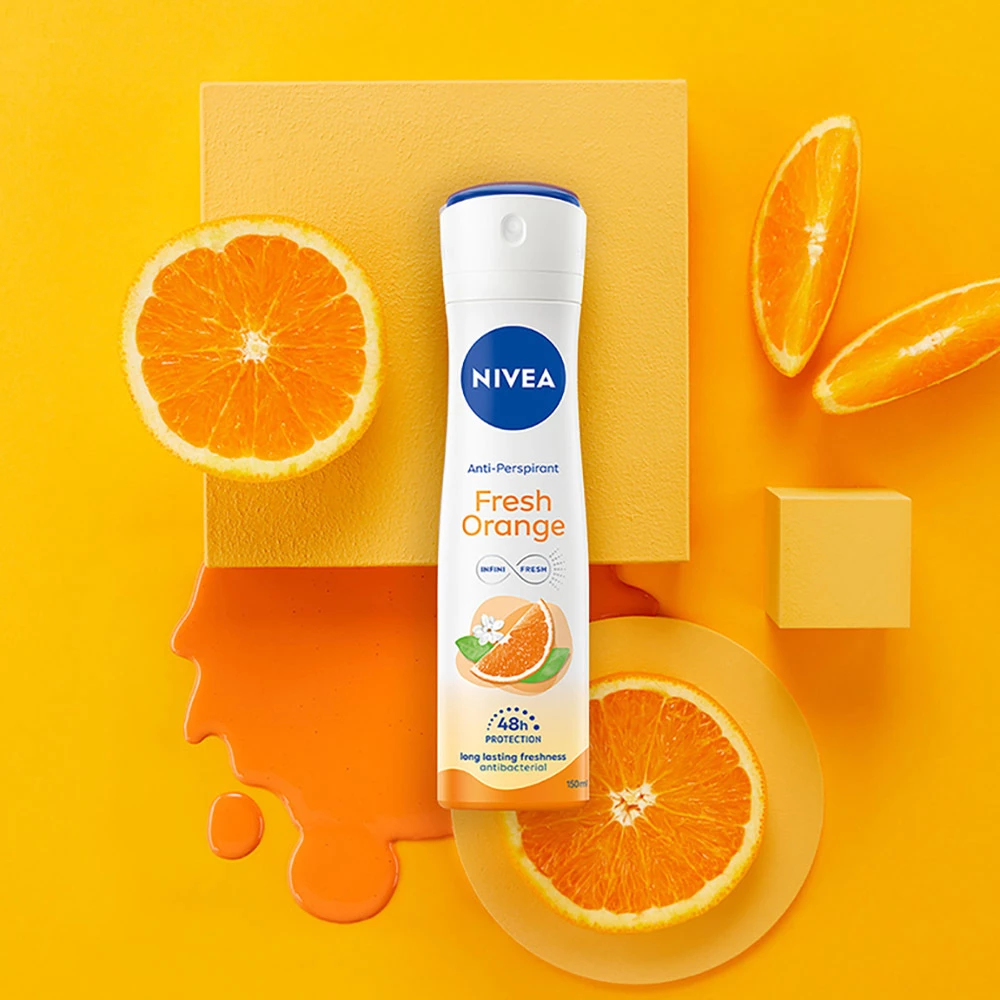 NIVEA Fresh Orange izzadásgátló dezodor spray 150 ml