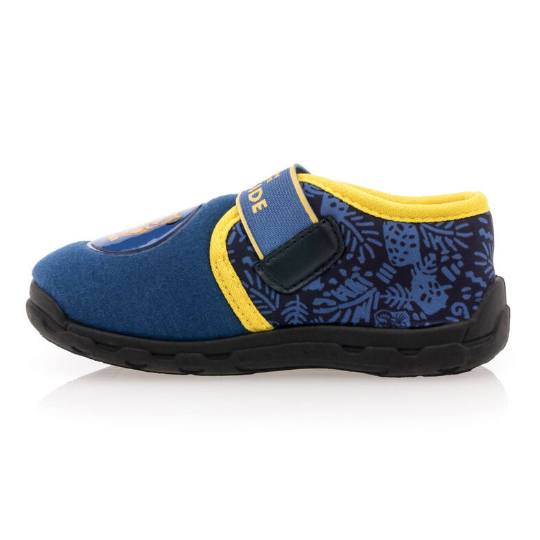 Pantuflas azules para niño