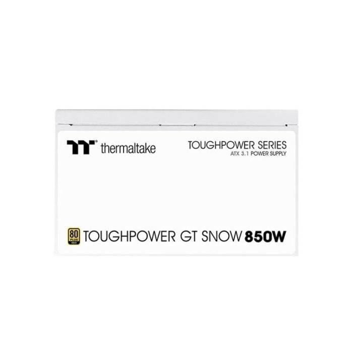 THERMALTAKE - Toughpower GT Snow - PC-Netzteil - 850 W - 80+ Gold - ATX 3.1 - Vollmodular - PCI-E 5.1 12VHPWR