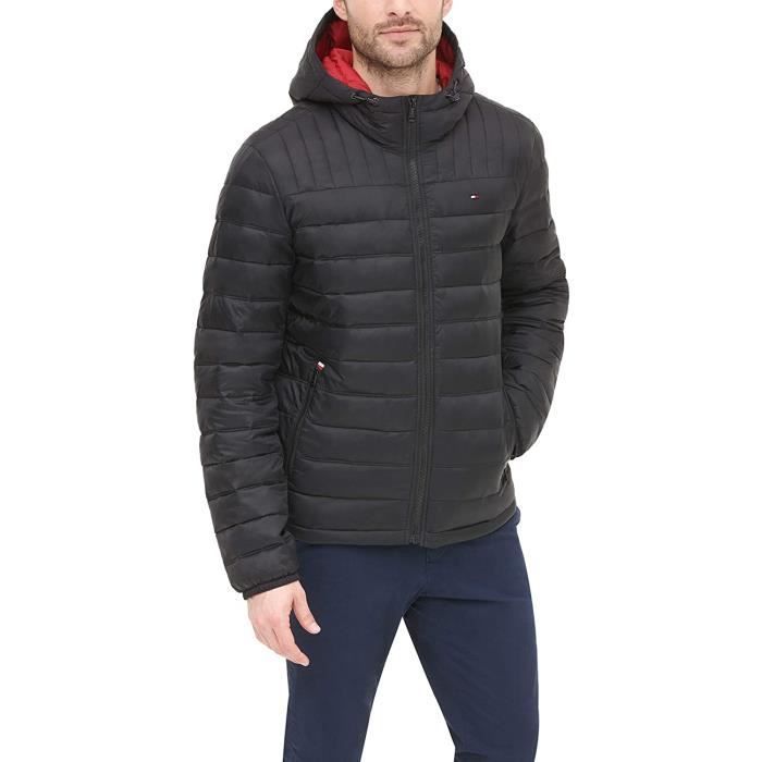 Tommy Hilfiger Ultra Loft Filled Hooded Puffer Down Jacket Jacket Men's