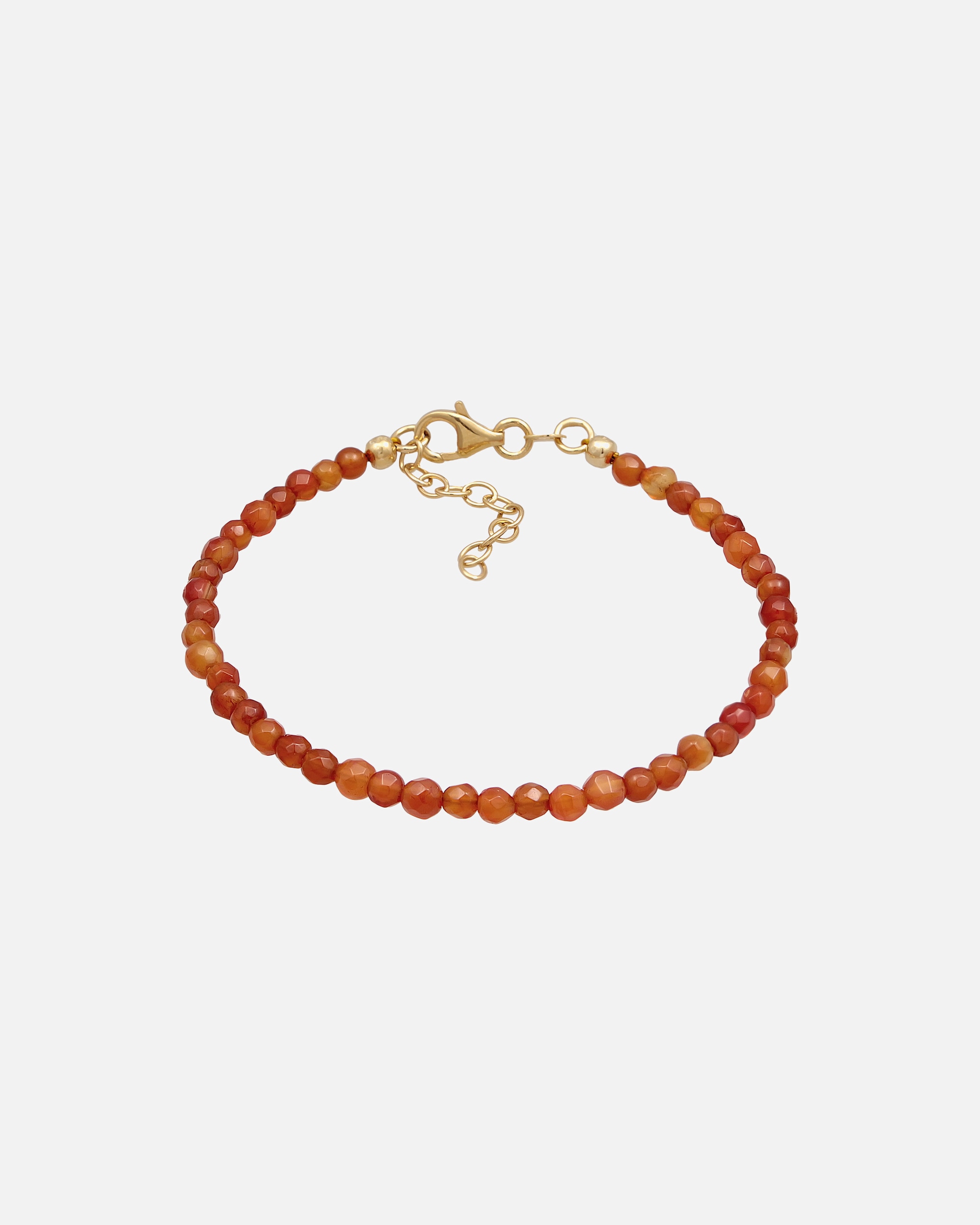 Elli Femmes Perles chatoyantes avec Boules d'Agate brune en Argent Sterling 925 Plaqué Or