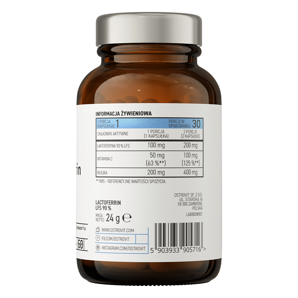 OstroVit Laktoferrin LFS 90%