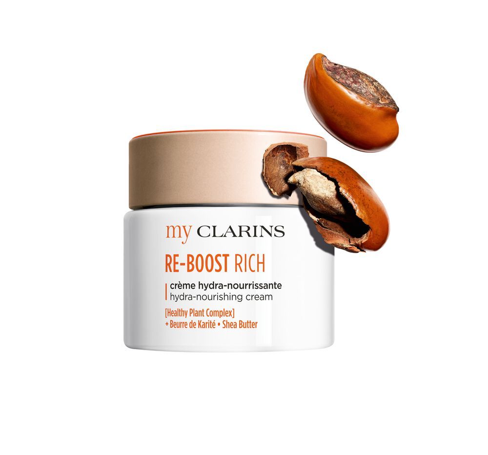 Mans Clarins Re-Boost bagātīgais mitrinošais barojošais krēms Grezni mitrinātāji un barojoši līdzekļi