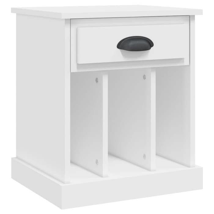 Comodini - vidaXL - 2 pezzi - Bianco - 43x36x50 cm