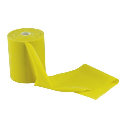 Bodytone Professional Elastische Band Rol, Geel Latex (23 M)