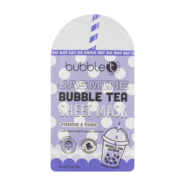 Bubble T Cosmetics Jasmine-kangasnaamio (10 kpl)