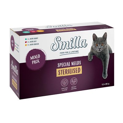Smilla felnőtt sterilizált tasakos vegyes csomag