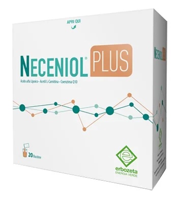 ERBOZETA Erbozeta Neceniol Plus 20 sachets Voedingssupplement met alfa-liponzuur