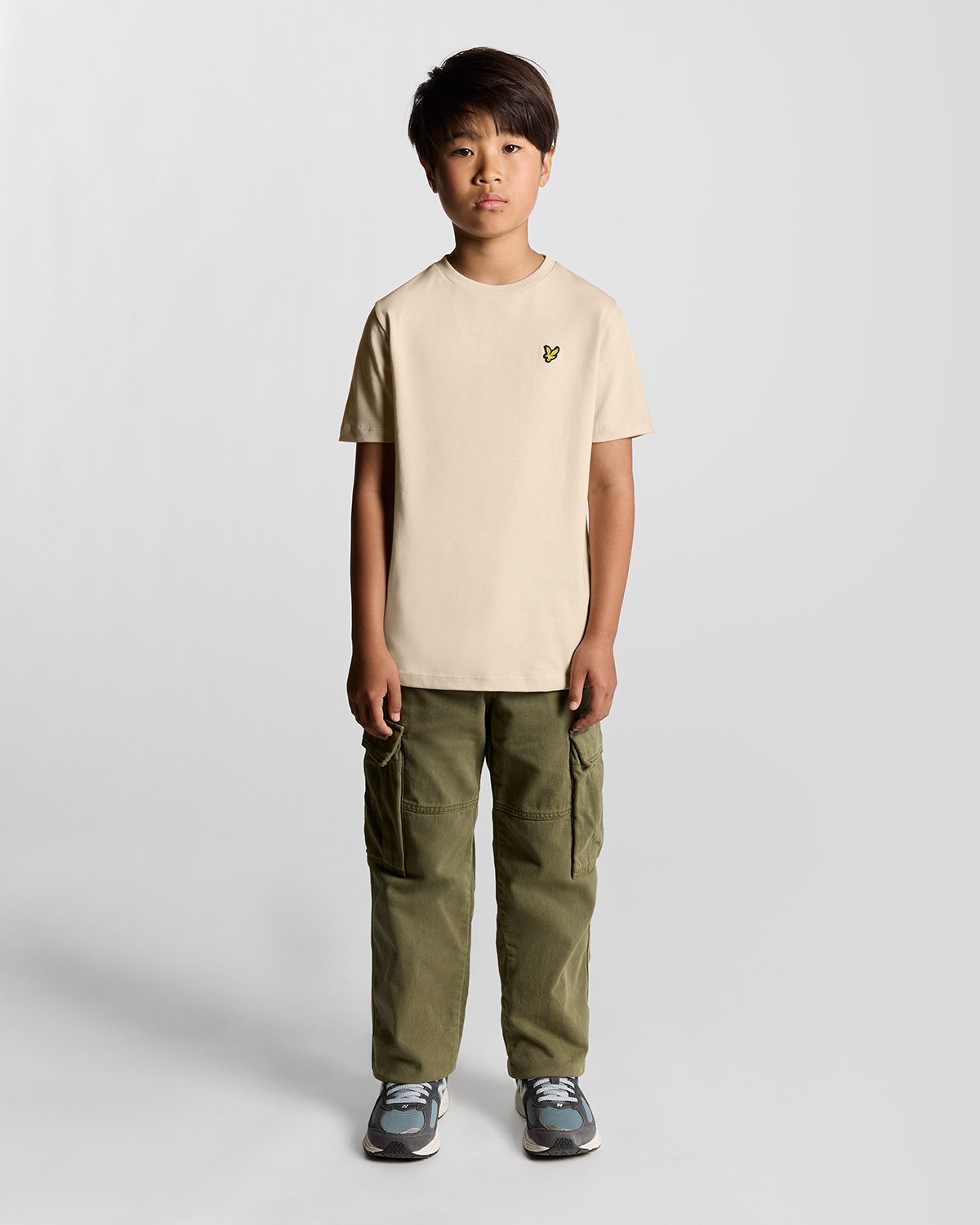 Lyle & Scott PLAIN - T-shirt basique - mastic