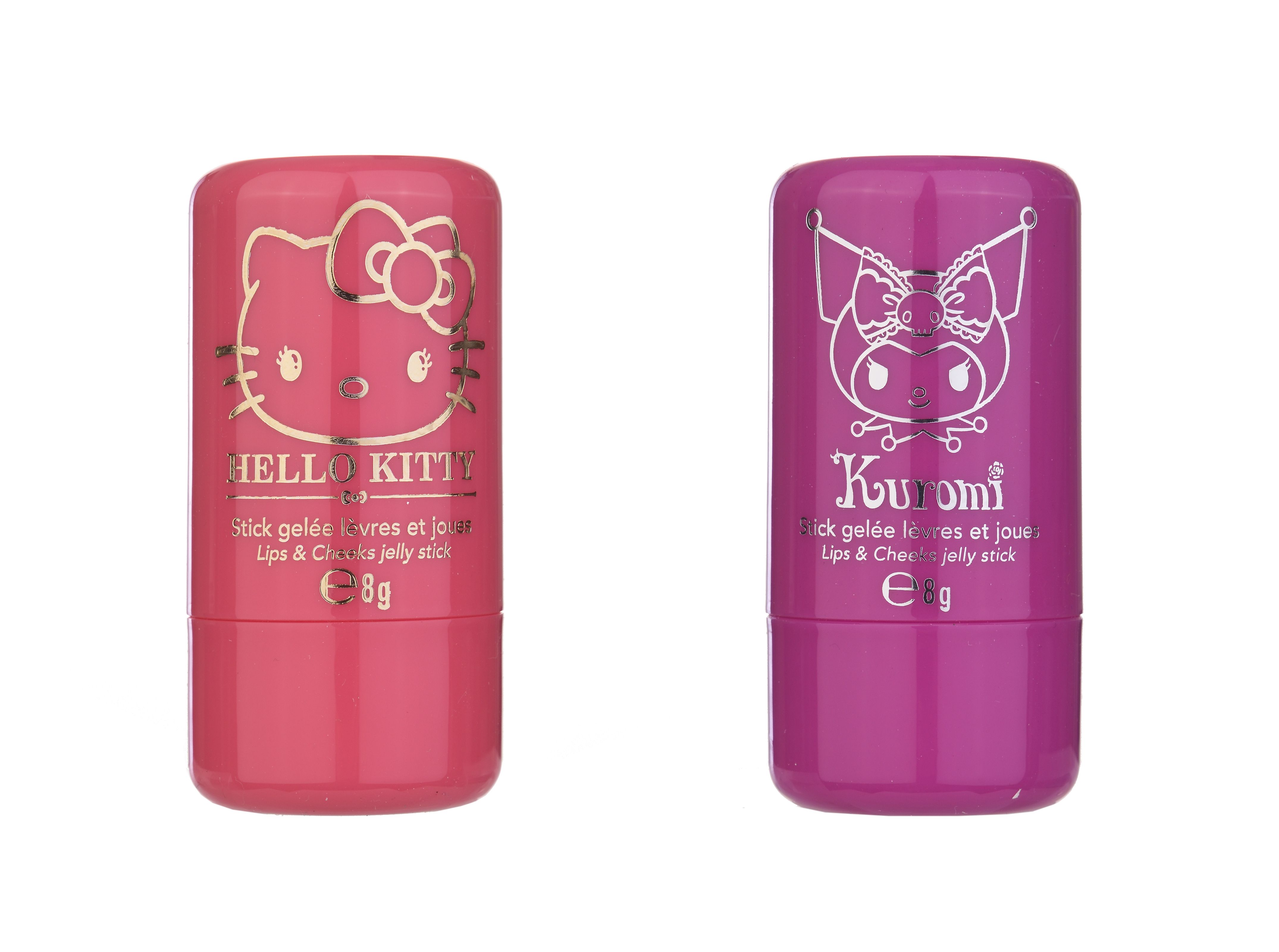 Želé tyčinky na pery a líca Hello Kitty