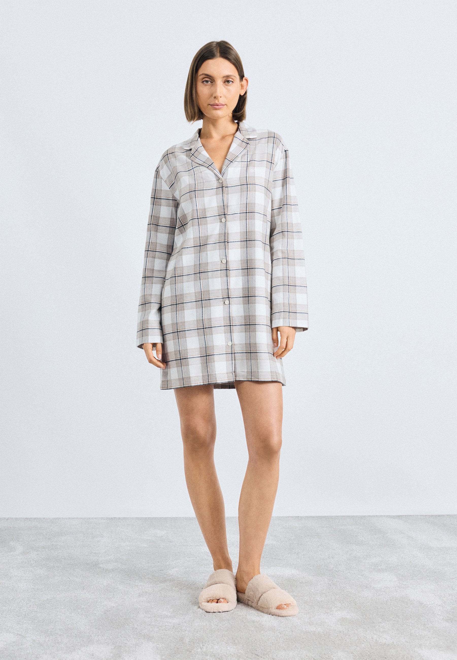 BOSS HOLIDAY SLEEP SHIRT - Cămașă de noapte - multicoloră