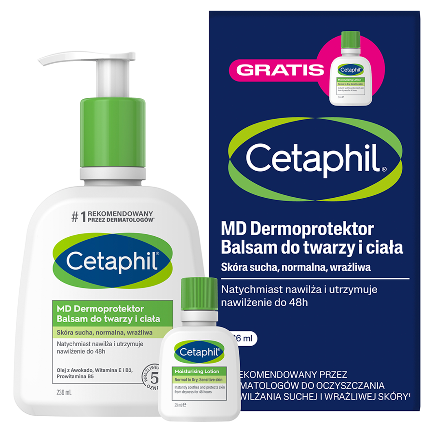 Balsamo viso Cetaphil 236 ml