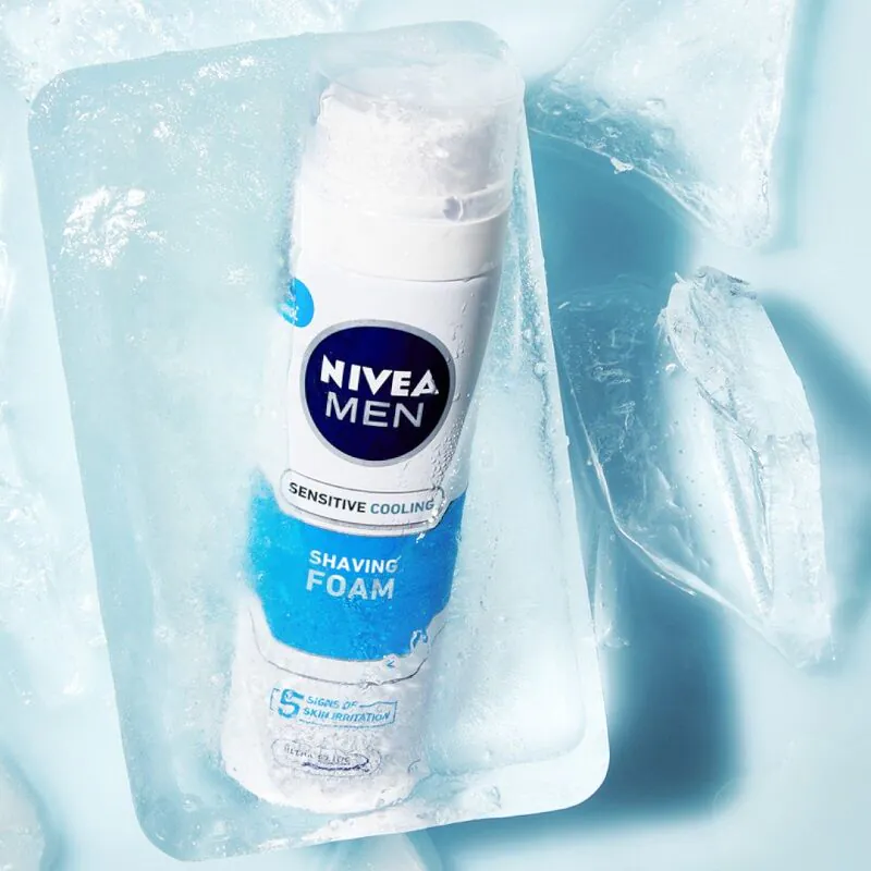 NIVEA Men Pianka do golenia Chłodząca Sensitive
