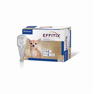 Brinquedo VIRBAC Effitix Spoton (1,54 kg) 4 pipetas