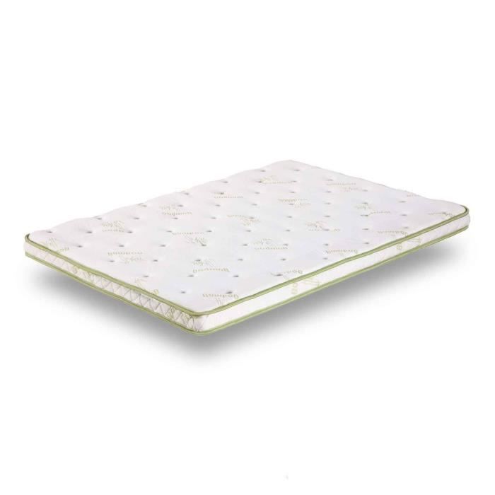 Mattress Topper - Sampur - Soft - 90x190 cm - 8 cm Thick - Memory Foam - High Resilience Foam