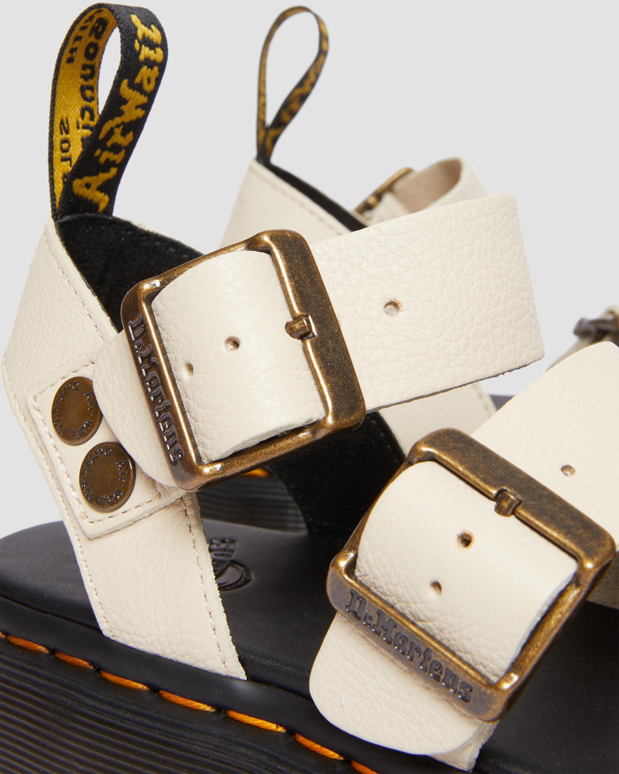 Gryphon Quad Leder Plattform Sandalen
