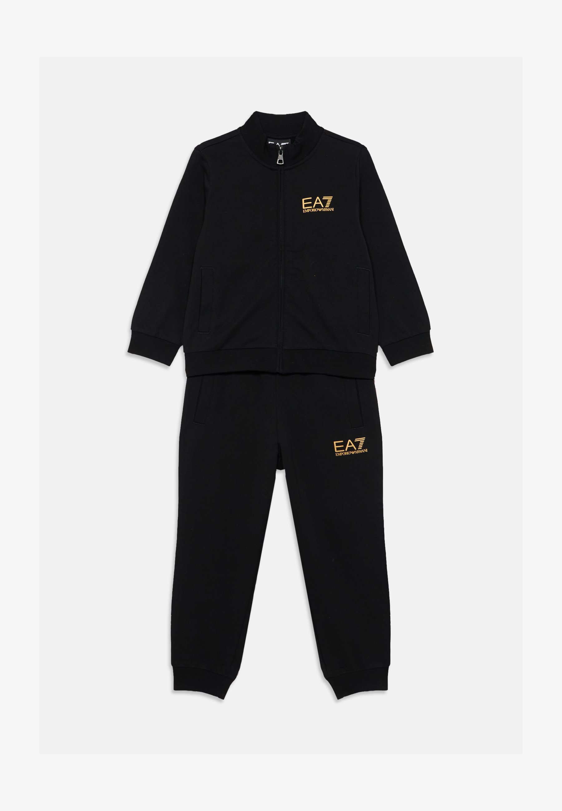 EA7 Emporio Armani SET UNISEX - Huppari - musta/kulta