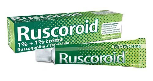 Ruscoroid 1%+1% Rectale crème tegen aambeien 40 g