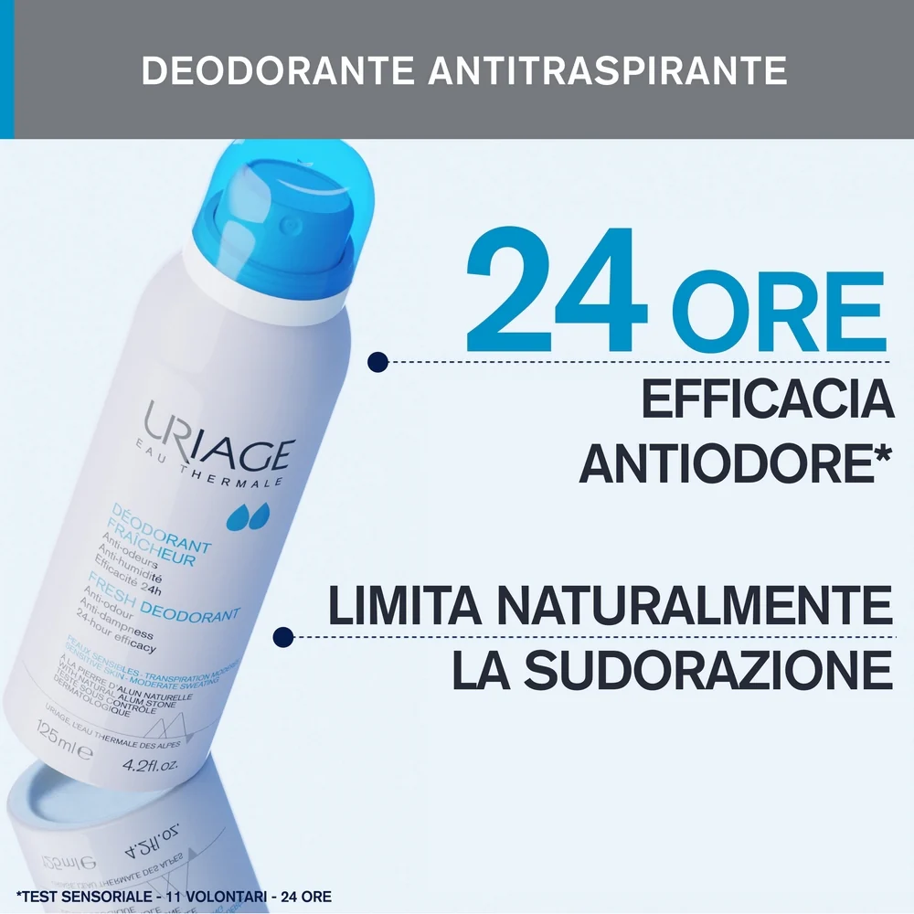 IGIENE CORPO Deodorante Fresco Spray,  Efficacia antiodore 24h - Deodorante Spray