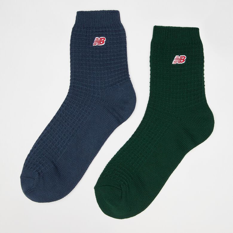 Waffelstrick-Knöchelsocken (2er-Pack)