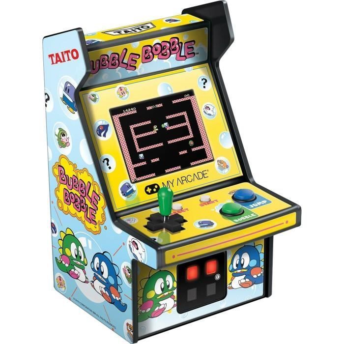 Retro Mini Arcade Terminal - Meine Spielhalle - BUBBLE BOBBLE