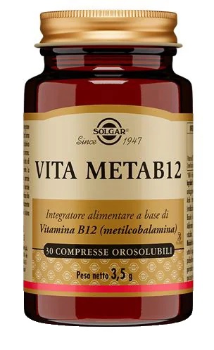 SOLGAR Vita Metab12 30 orodisperzibilnih tableta Umor i iscrpljenost