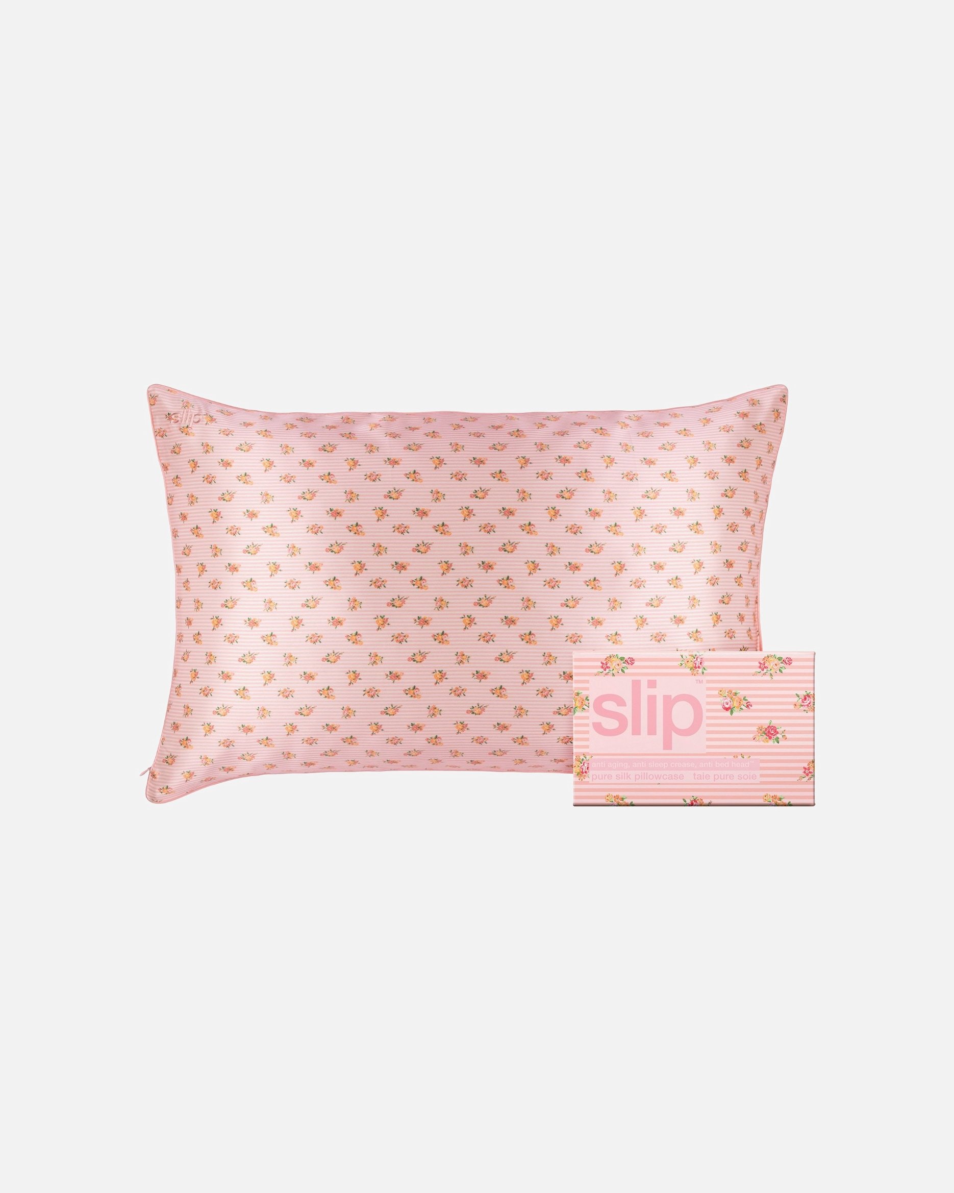 Jastučnica od čiste svile Slip Skincare (veličina Queen) – Petal – 1 komad