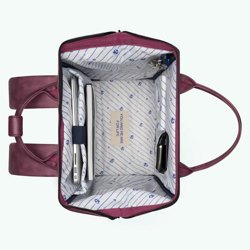 Cabaia Tas à dos Adventurer Large Delhi bordeauxrood