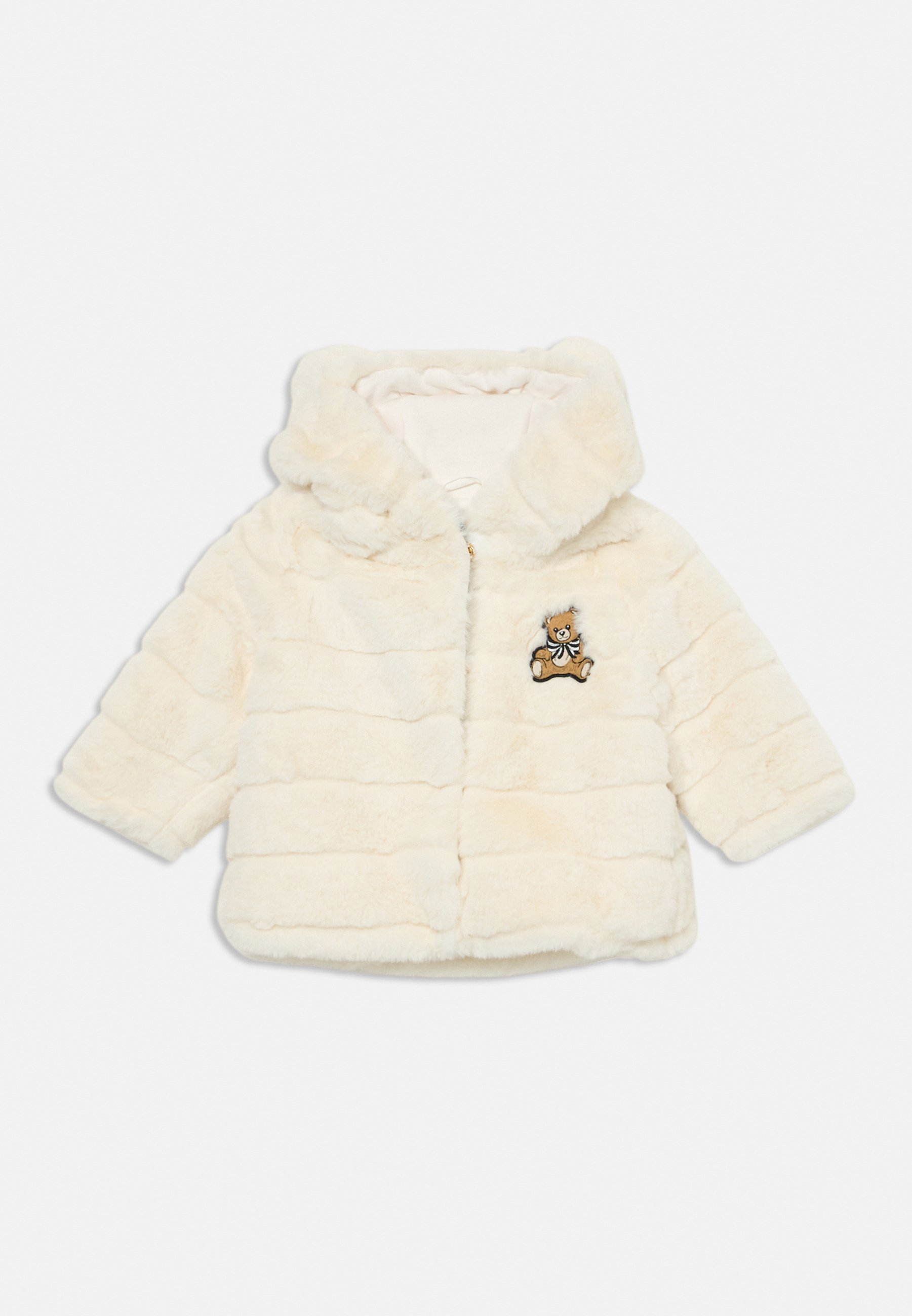 MOSCHINO BABY HOODED JACKET - Winterjas - wolk