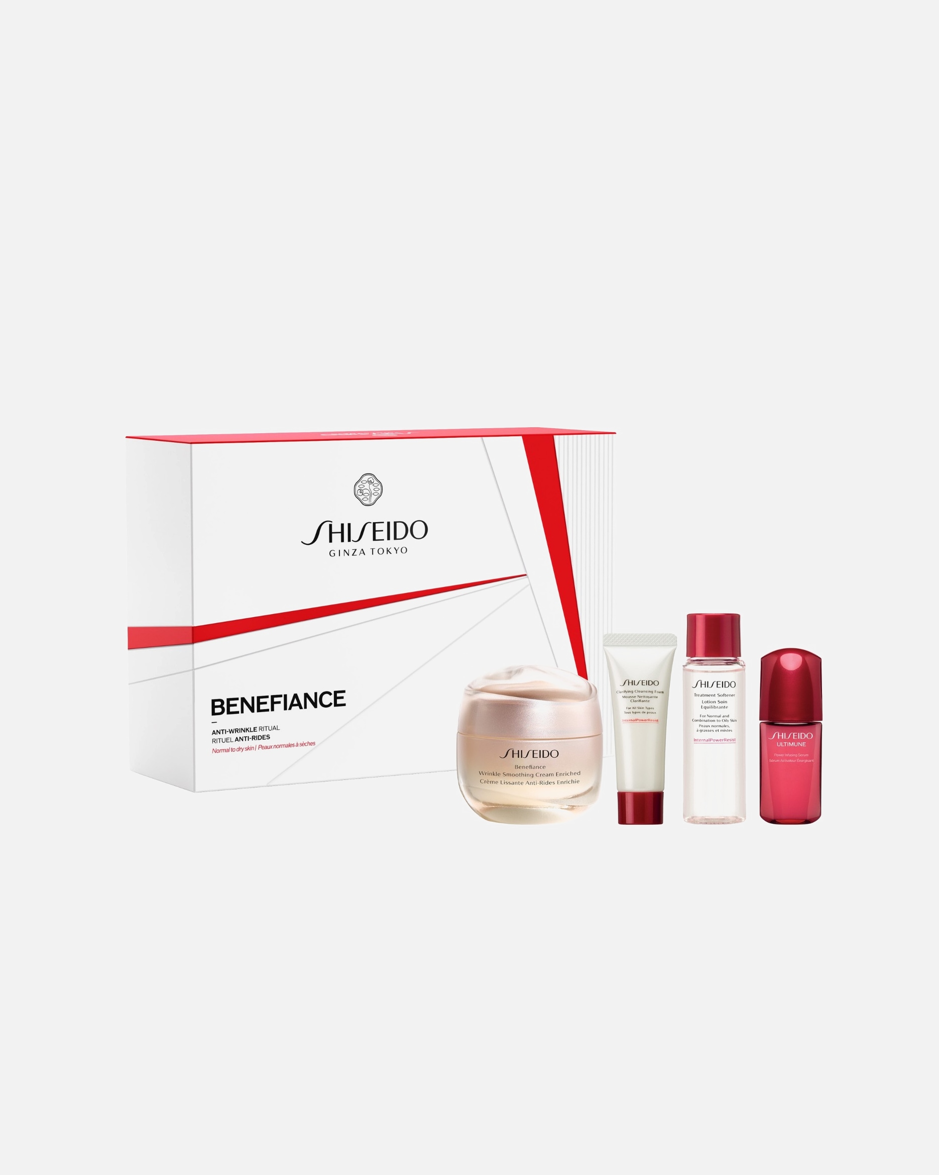 Set per la cura del viso antirughe Shiseido Benefiance - 1 pezzo