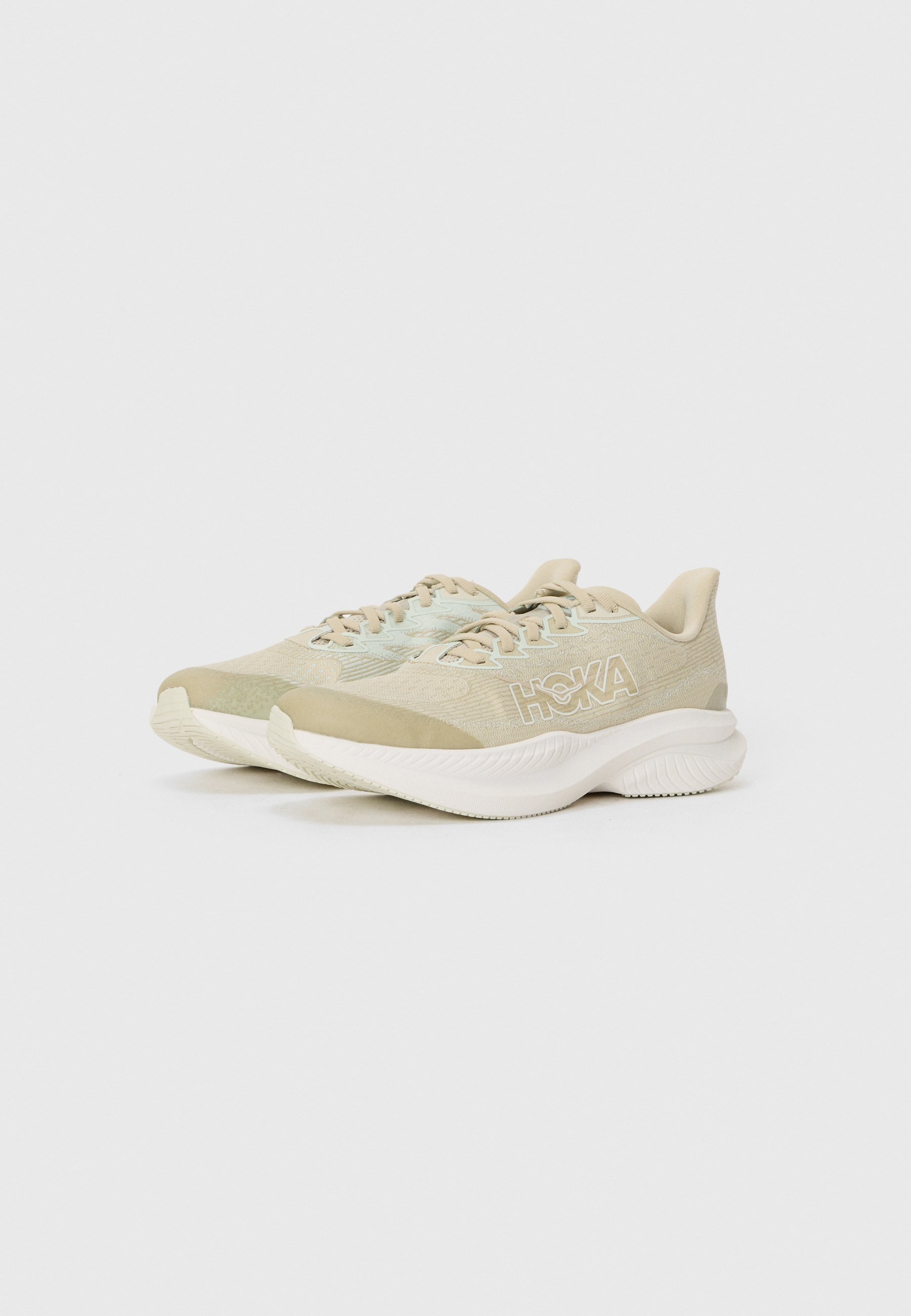 HOKA MACH 6 UNISEX - Běžecké boty na silnici - black/grey blue