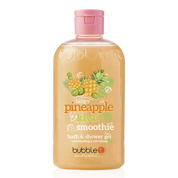 Bubble T Cosmetics gel za tuširanje s ananasom i kivijem 500ml