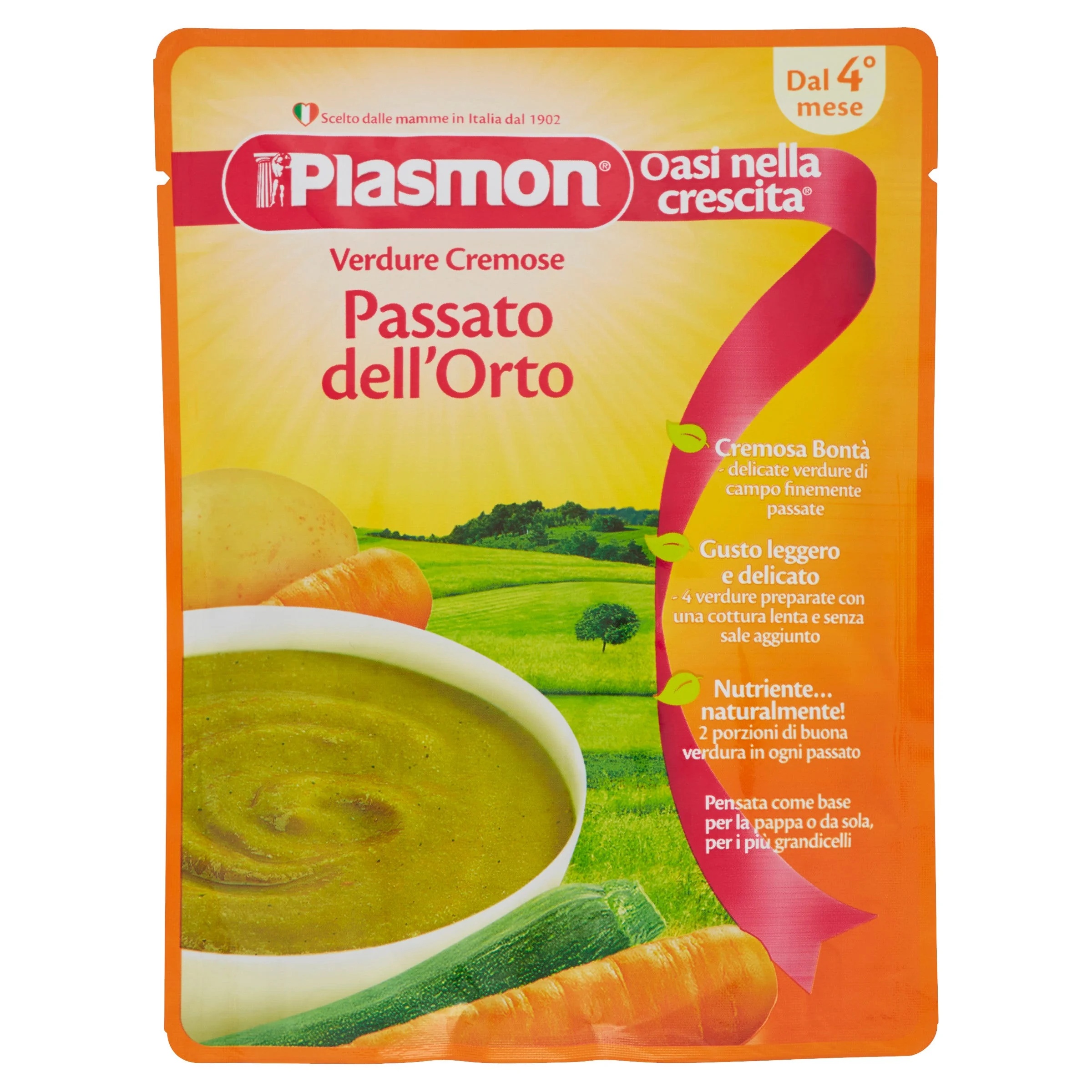 PLASMON Préparation pour purée de légumes Plasmon Bontà Della Mamma 180 g Dès 4/6 mois