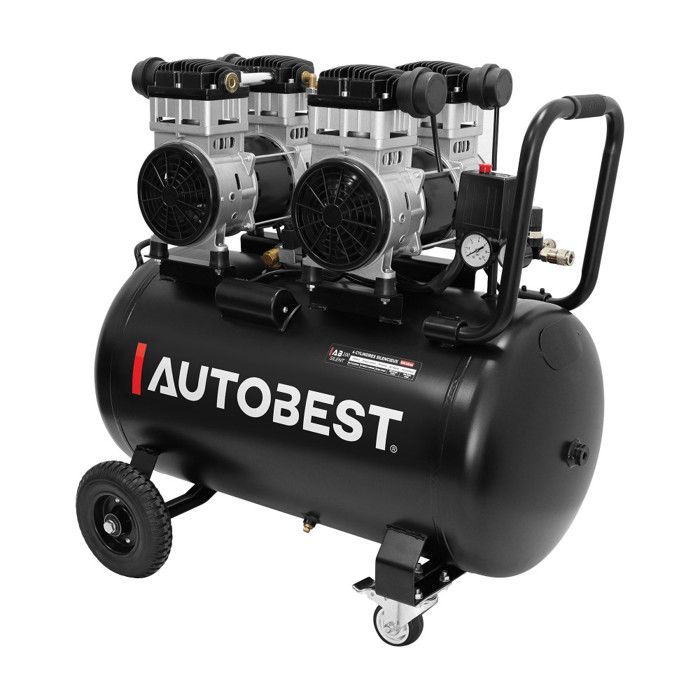 100L Silent 4-Cylinder Compressor
