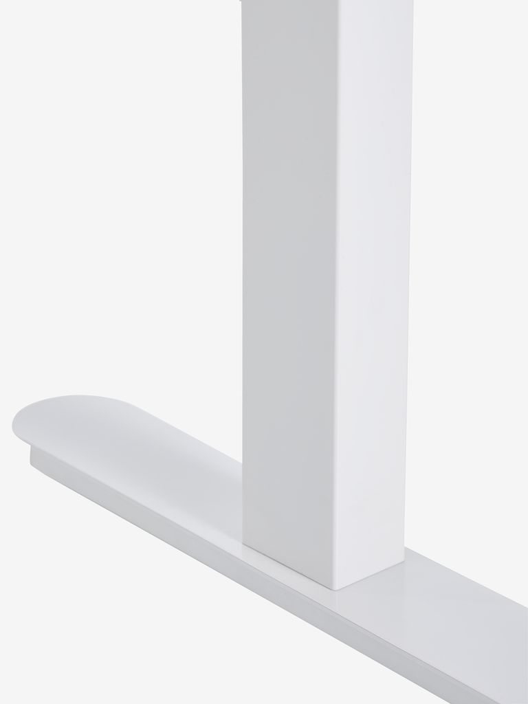 LUNDTOFT Dvižno-spuščajoča miza s plinskim dvigalom LUNDTOFT 70x130 bela