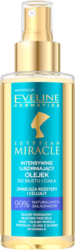 Óleo Firmador Milagroso Egípcio para Corpo e Busto da Eveline Cosmetics