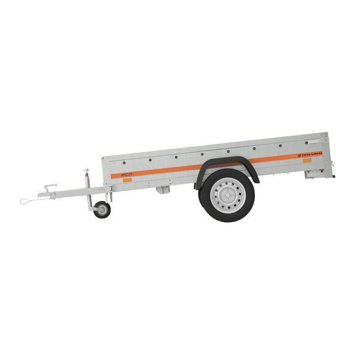 Trailer - TEMA - ECO2312 - Single axle 236x125 cm - GVWR 499 kg - Optional tarpaulin