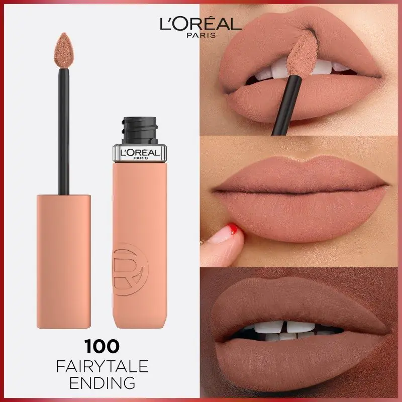 L’Oréal Paris Matte Resistance Pomadka do ust w płynie 100 Fairytale Ending