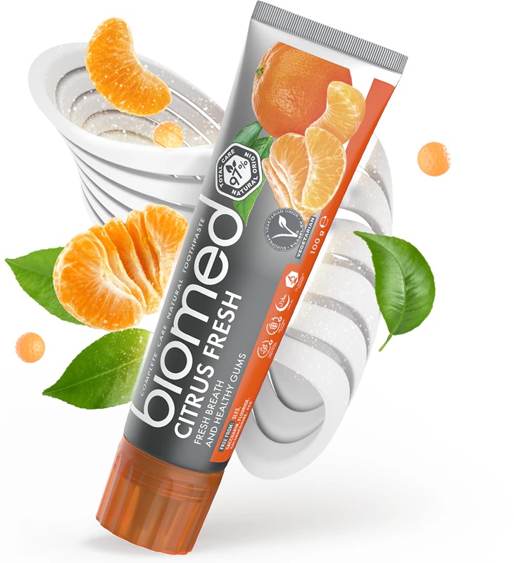 Biomed Citrus Fresh smaganu aizsardzības zobu pasta