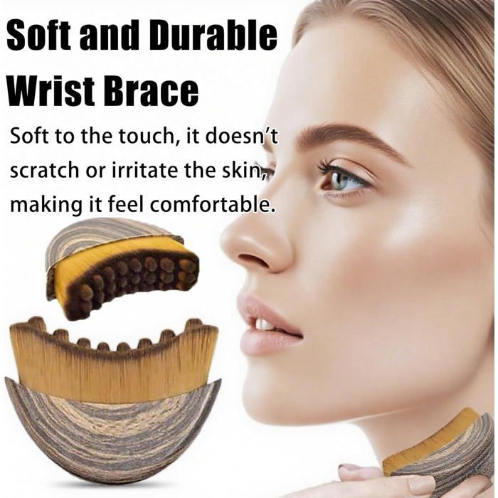 2pièces Brosse de Contour Lymphatique pour le Visage, Brosse Drainage Lymphatique, Brosses à Sec pour Visage