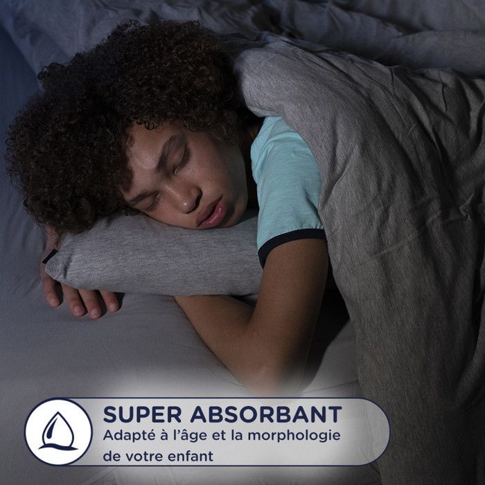 Fraldas noturnas DryNites para meninos de 8 a 15 anos, 27 a 57 kg (4 x 13)
