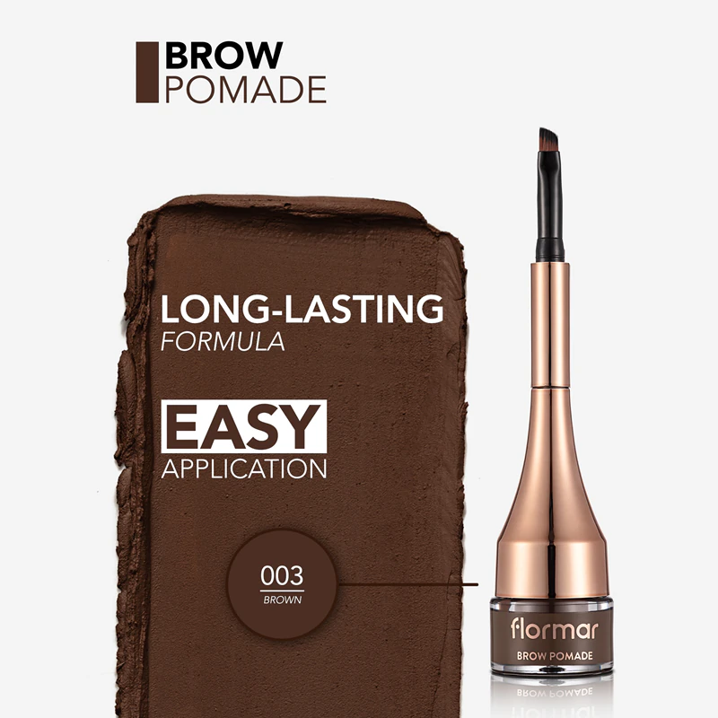 Pomada para sobrancelhas Flormar com pincel