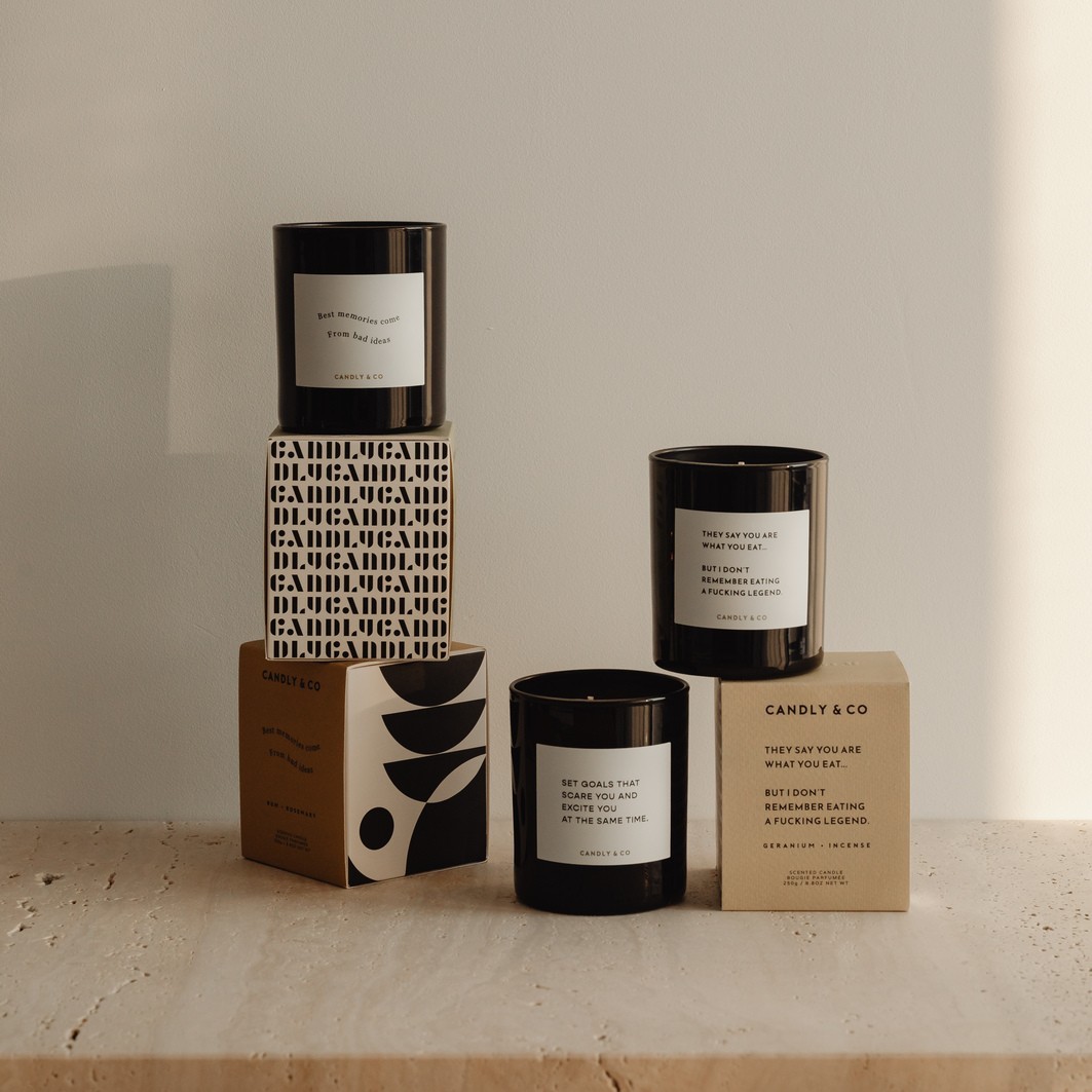 Candly&Co Bougie No.6 Galbanum, Bois de santal